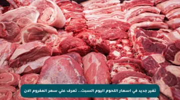 تغير جديد في أسعار اللحوم اليوم السبت.. تعرف على سعر المفروم الآن